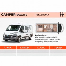 Furgoneta camper Box Live